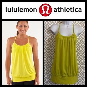 Lululemon split pea green No Limit tank‎